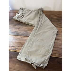 LUCKY BRAND Mens Slim Fit Jeans 36x30 Khaki Tan Stretch Denim Casual Pants‎